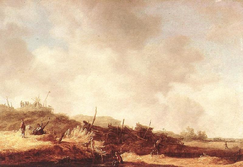 Jan van Goyen Landscape with Dunes Spain oil painting art